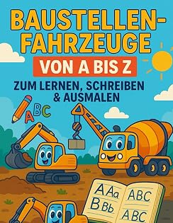 Cover Baustellenfahrzeuge von A bis Z